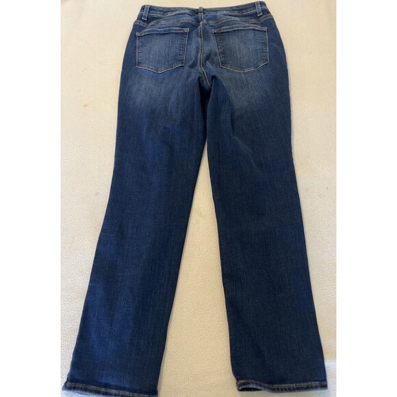 Womens Talbots Jeans Sz 8 Straight Leg Stretch Denim - Picture 8 of 10